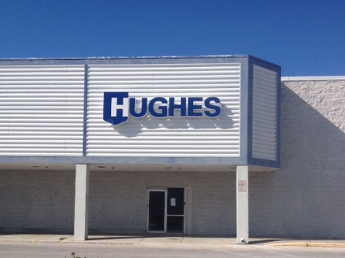 Hughes Supply Hudson Florida building front entrance